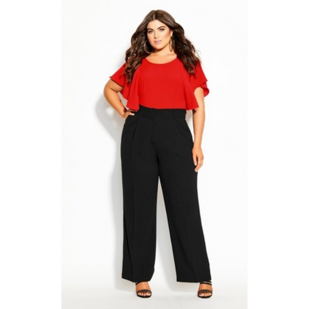 NWT City Chic Black Trousers